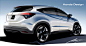 Honda HR V Design Sketch Render