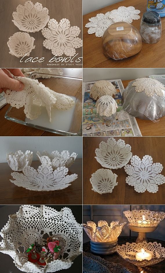 lace bowls tutorial