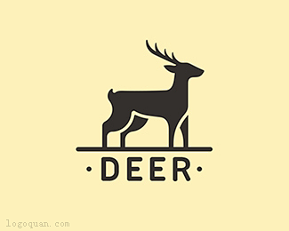 鹿logo设计
