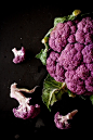 purple cauliflower