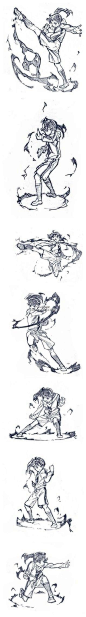 #SAI Repository # animation sa ki の crescent fighting move ...: 