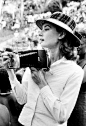 Audrey Hepburn photographed by Leo Fuchs, 1958.