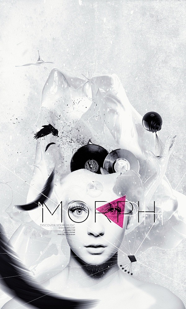 Morph设计 平面 排版 海报 版式 ...
