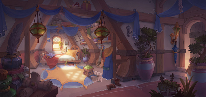 fantasy room concept...