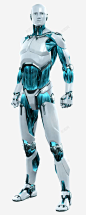 白色智能机器人 免费下载 页面网页 平面电商 创意素材