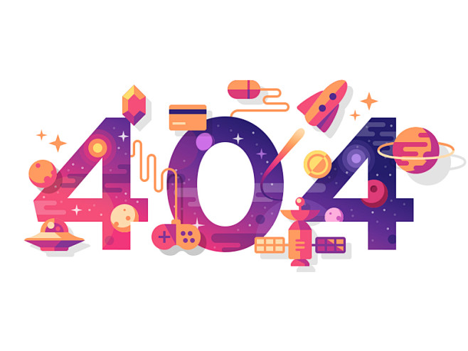404 illustration