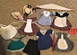 Lot Of Vintage Doll Dresses Skirt Aprons Hats Shoes Hong Kong : US $4.99 Used in Dolls & Bears, Dolls, Clothes & Accessories