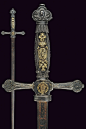 一个礼仪剑，西班牙，19世纪。