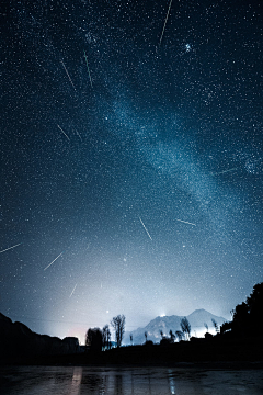 车车车采集到绚丽多彩的星空