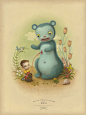 Mark Ryden

Mark is the son of Barbara and Keith Ryden, born in Medford, Oregon but was raised in Southern California, in cities like Escondido. Ryden studied Illustration and graduated from the Art Center College of Design in Pasadena, in 1987. His solo 