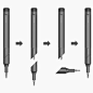 Simply twist to convert this regular screwdriver into a 90° screwdriver | Yanko Design