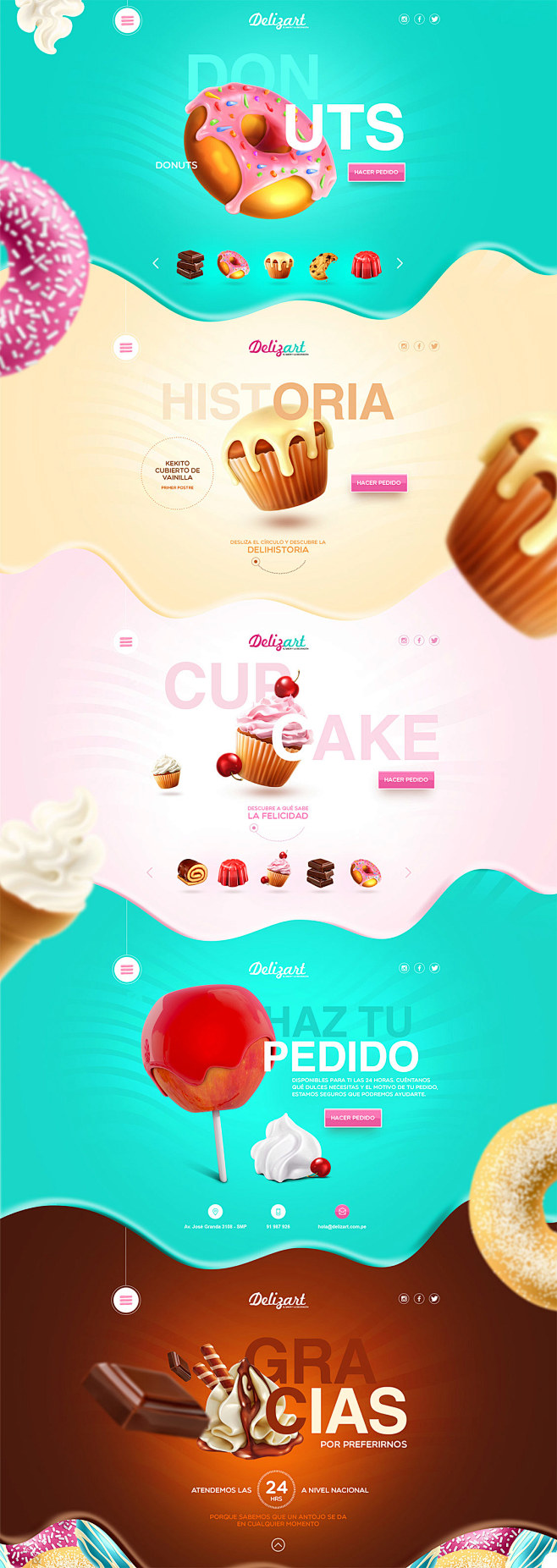 ADHOUSE糖果网站设计， #icon...