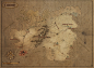 #地图# #欧美# #魔幻# Corith, Robert Altbauer : The map of Corith was made for the game  Allegiance: A Realm Divided by http://www.ug-games.com/ 博主是个专业设计游戏地图的，源地址有很多