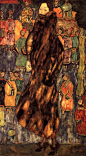 Der Iltis Pelz, Gustav Klimt(1862-1918)