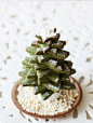 Matcha Christmas Cookie Tree