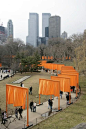 Christo and Jeanne Claude's Gates in Central Park, NYC: