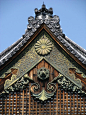Kyoto, Japan - Nijo Castle Roof Detail