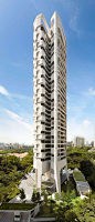 Ardmore Residence, Singapore by UN Studio :: 36 floors, height 135m
