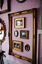 french country gallery wall - Google Search: 