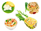 Packaging Illustration: Thai Food