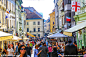 匈牙利瓦茨街 布达佩斯 步行街 商业街 旅游景点 房屋建筑 传统建筑 民居 中世纪风格 欧洲风情 摄影-欧洲 摄影 旅游摄影 国外旅游 
