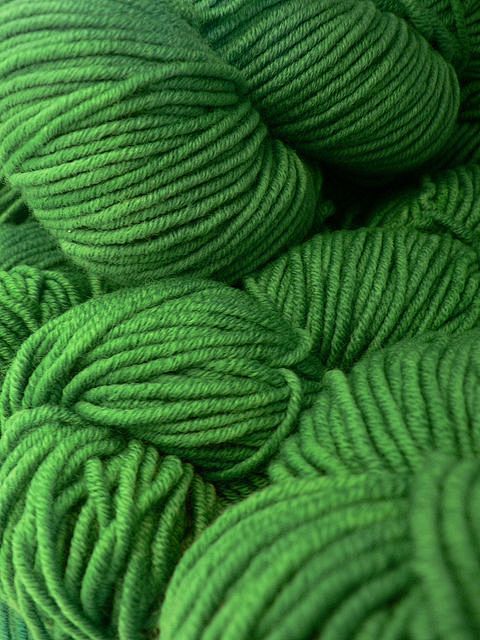 green yarn: