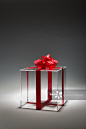 Transparent gift box