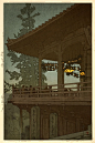 Hiroshi Yoshida 版画欣赏