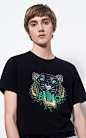 Tiger t-shirt, , KENZO