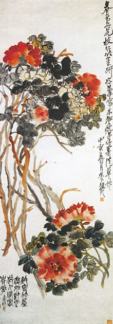 高清国画花鸟图：国画,花鸟