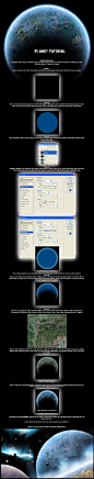 Planet Tutorial by ~Superiorgamer on deviantART 星球