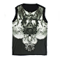 [NPC] ChiZ 暗黑齿轮无袖T恤13 原创 设计 新款 2013