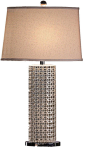 Crestview Collection Maura Contemporary Ceramic Table Lamp X-3521PAVC - contemporary - Table Lamps - Alinda Morris Interior Design LLC