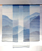 mountain silk screen: 