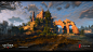 The Witcher 3: Wild Hunt, Michał Janiszewski : This gallery is showing some of my work on The Witcher 3:Wild Hunt. I was responsible for creating believable locations from the design, composition  and creating environment models to final polishing pass . 