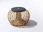 NEST Pouf 几何形状的编织家具 生活圈 展示 设计时代网-Powered by thinkdo3