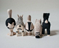 T-Lab's hand chiseled wooden Polé Polé Animal collection
