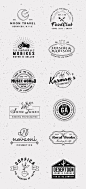 [米田/主动设计整理]12-vintage-logo-templates