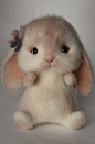 敲可爱！！这是我所见过最萌的羊毛毡玩偶。| ​​​手工设计师：Kristina Shablina（俄） ​​​​