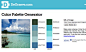 【十个优秀配色网站】在这10个网站中有已经设置完成的调色盘配色，也可以用自己的图片提取配色。 这些配色可以用于图形设计，主题，艺术，室内设计，或只是因为漂亮而收集^^。 希望对各位有用~ 1.ADOBE KULER 2.CHROMAA 3.COLOR-COLLECTIVE 需要翻墙 4.JUST JAIME… http://t.cn/Rv0yllM