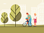 Learning Bicycle! : View on Dribbble