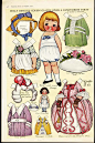 Free Dolly Dingle Paper Dolls | Vintage DOLLY DINGLE Paper Dolls 1919 - FANCY DRESS PARTY Paperdolls ...: