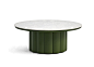 Lotus Coffee Table | Coffee Tables | est living Product Library : The Lotus Coffee Table is available in a range of nature-inspired colours that will integrate into various indoor and outdoor decor.