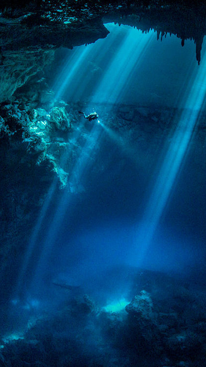 蓝色大海潜水H5背景图|背景,潜水背景,...