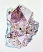 Carlybird 的矿物画，大家要猜猜都是啥吧~ | 宝石控小组 | 果壳网 科技有意思