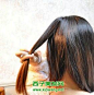 韩式复古编发发型扎法(5)