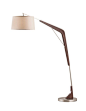 Crane 75.19" Arc Floor Lamp