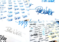 Blue Water手绘形象标识设计 设计圈 展示 设计时代网-Powered by thinkdo3