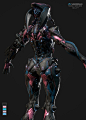 Warframe - Ivara Youkai, Alessandro Sarritzu : Alternate skin + brand new helmet for the original character Ivara from Digital Extremes - Warframe.