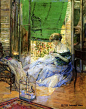 理查德·埃米尔·米勒（Richard Emil Miller）油画欣赏 - 艺术迷网